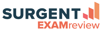 Logo for Surgent Exam Review.